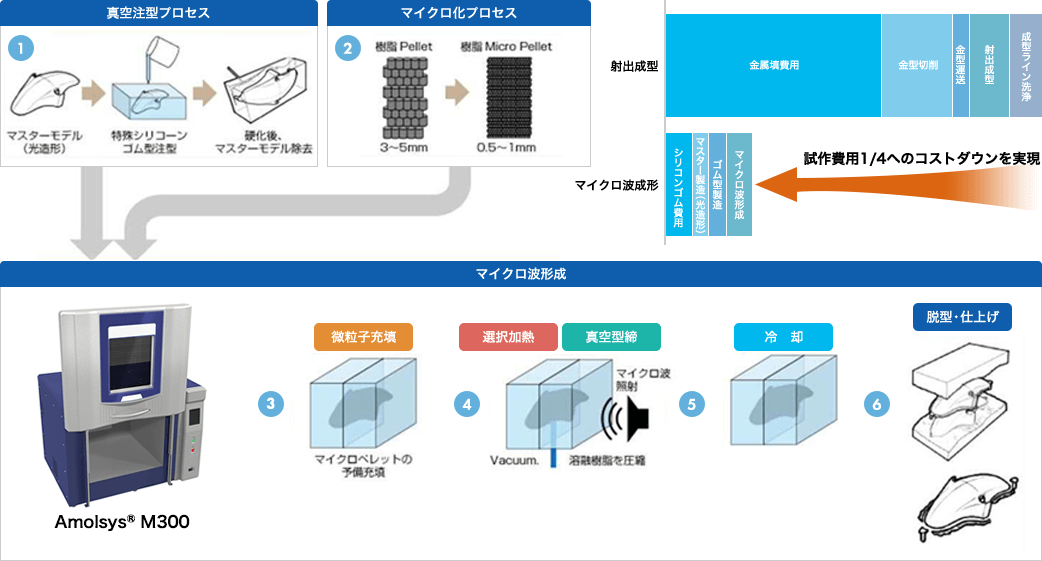 マイクロ波照射成形システム
